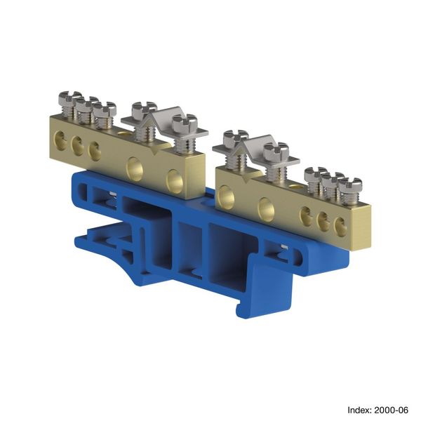 MSF TERMINAL BLOCK L-5x2 FOR MOUNTING ON DIN RAIL TS35 image 2