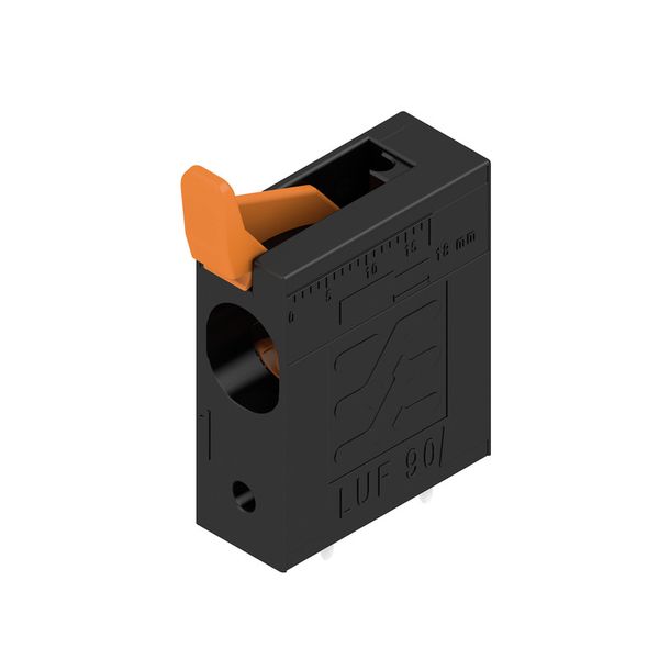 PCB terminal, 10.00 mm, Number of poles: 1, Conductor outlet direction image 1