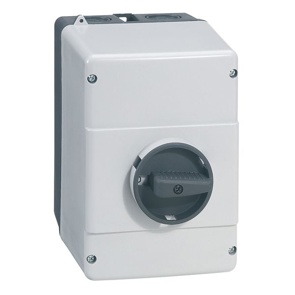 Enclosures for MPX³ 32H and 32MA - IP 65 - With black rotary handle image 2