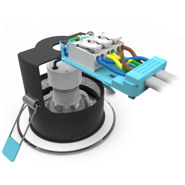 Edge GU10 IP65 Fire Rated Downlight Chrome image 8