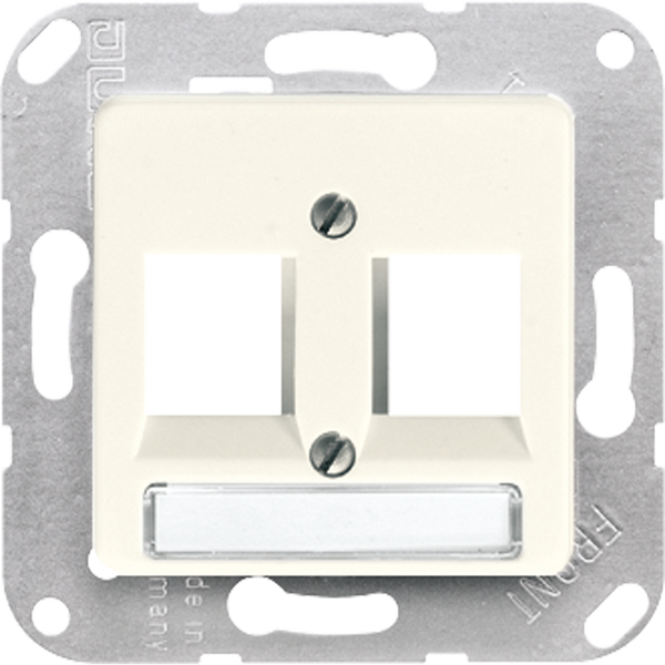 Centre plate for modular jack sockets 169-2NFWE image 2