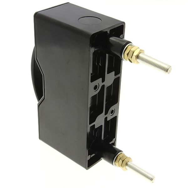 Fuse-holder, LV, 200 A, AC 690 V, BS88/B2, 1P, BS, back stud connected, black image 4