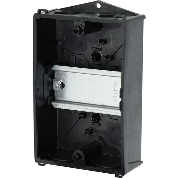 Insulated enclosure, HxWxD=120x80x95mm, +mounting rail image 7