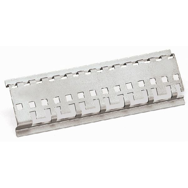 Carrier rail with special perforations 1000 mm long silver-colored image 2