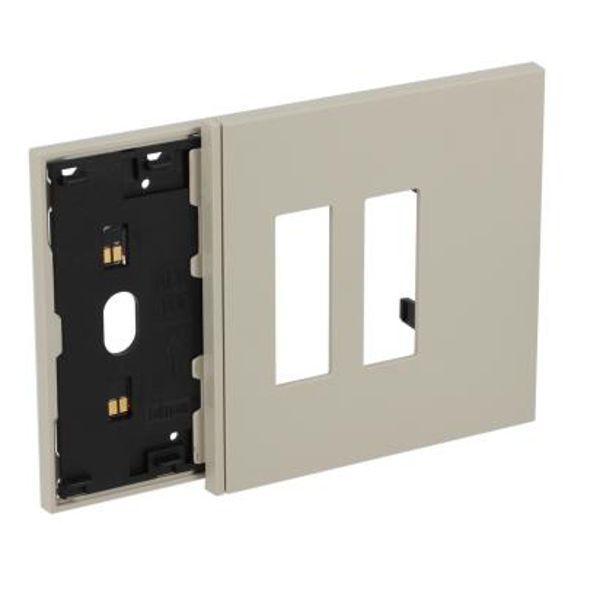 L.NOW - frame 3M sand double socket cover image 1