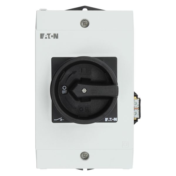 Main switch, T3, 32 A, surface mounting, 1 contact unit(s), 2 pole, ST image 57