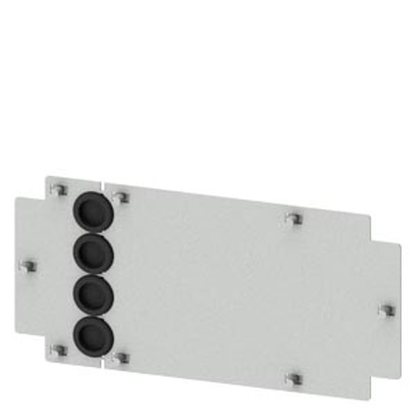 SIVACON S4 cover plate cable entry 3VA10 (100A) image 1