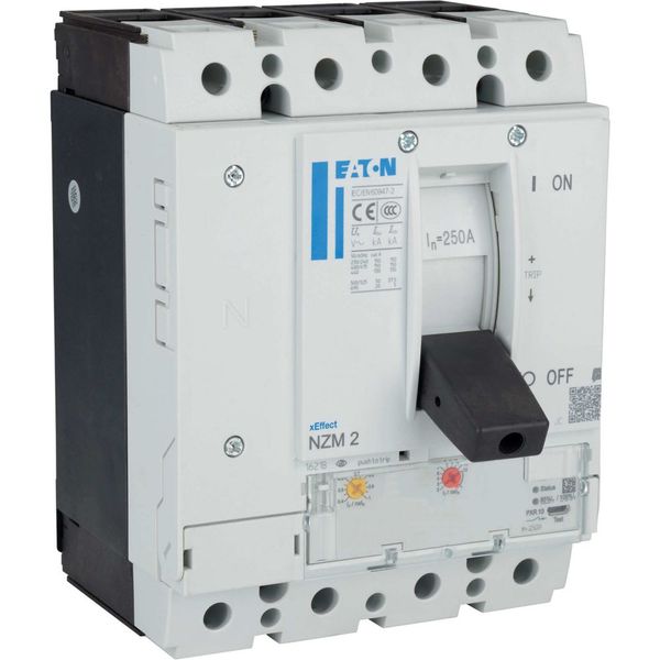 NZM2 PXR10 circuit breaker, 250A, 4p, Screw terminal image 18