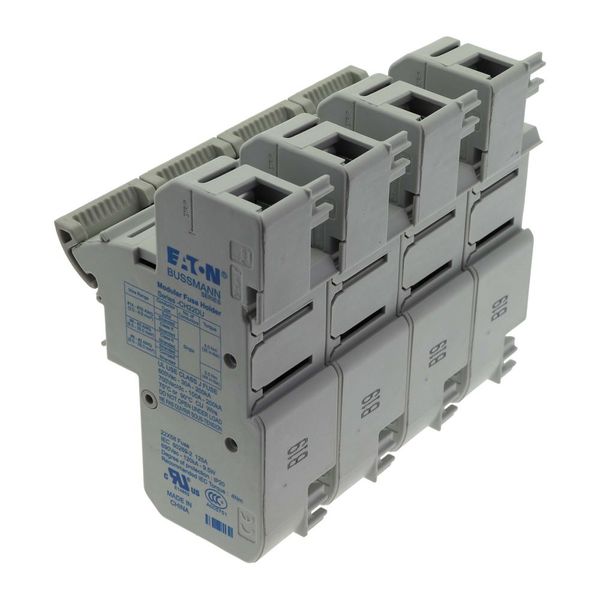 Fuse-holder, low voltage, 125 A, AC 690 V, 22 x 58 mm, 4P, IEC, UL image 17