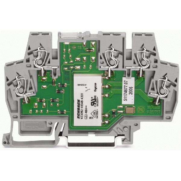 Relay module Nominal input voltage: 115 V AC/DC 1 changeover contact g image 2