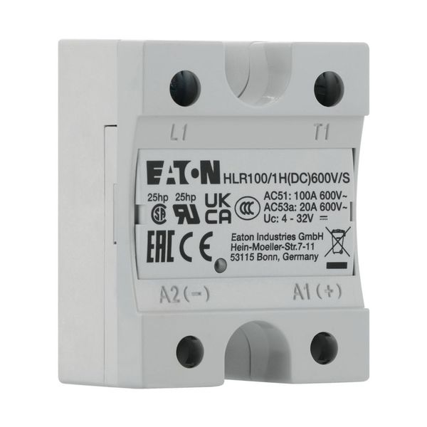 Solid-state relay, Hockey Puck, 1-phase, 100 A, 42 - 660 V, DC, high fuse protection image 16