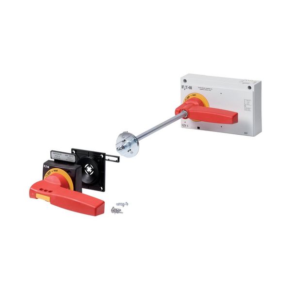 Main switch assembly kit, +additional handle red, size 4, NA type image 3
