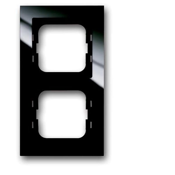 1722-295 Cover Frame Busch-axcent® château-black image 1
