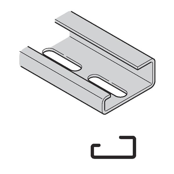 DRILLED DIN RAIL G TYPE image 2