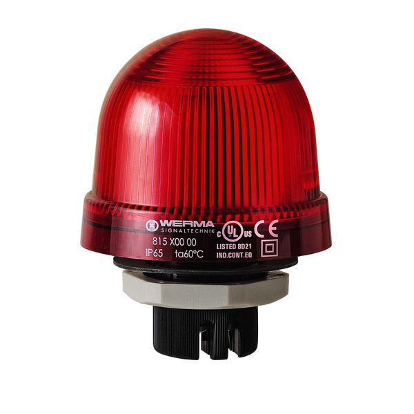 LED Perm. Beacon EM 24VAC/DC RD image 1