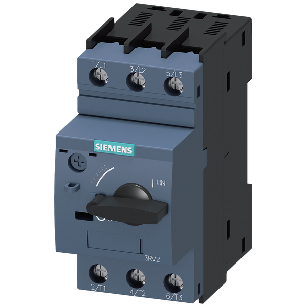 circuit breaker size S0 for system protection without phase failure protection A-release 2.2...3.2 A short-circuit release 42 A screw terminal standard switching capacity image 1