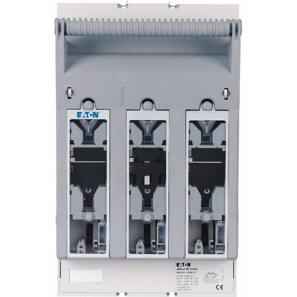 NH fuse-switch 3p box terminal 35 - 150 mm², mounting plate, light fuse monitoring, NH1 image 17