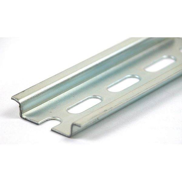 DIN MOUNTING RAIL/PERFORATED TH35X7,5 - 1M image 1