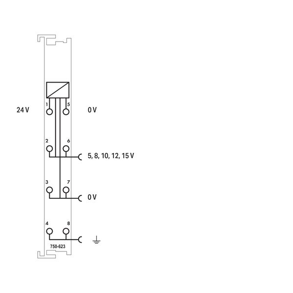 Power Supply 24 V/5 … 15 VDC light gray image 5