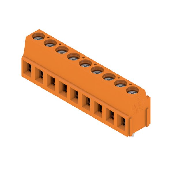 PCB terminal, 5.08 mm, Number of poles: 9, Conductor outlet direction: image 2