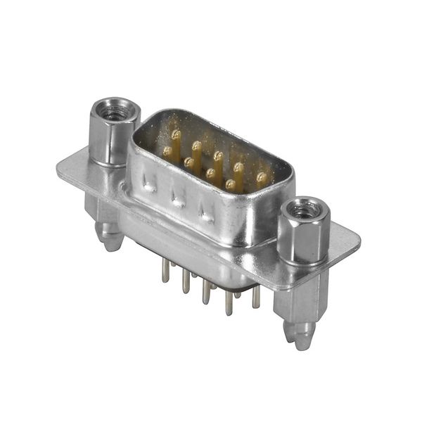 PCB plug-in connector data, Thread-bolt UNC 4-40, THT solder connectio image 1