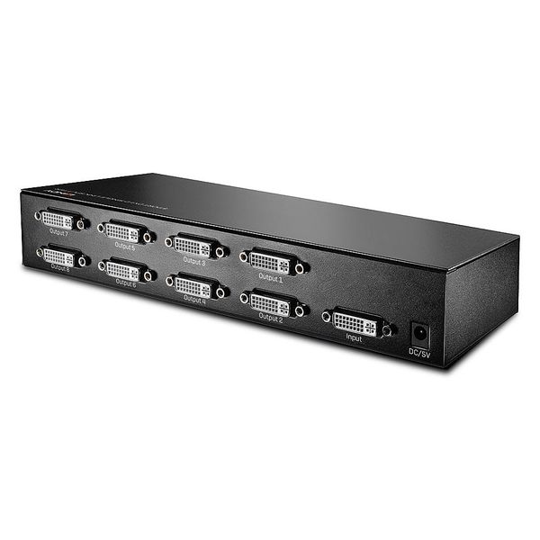 8 Port DVI-D Single Link Splitter Duplicate one DVI-D signal to eight monitors or projectors image 2