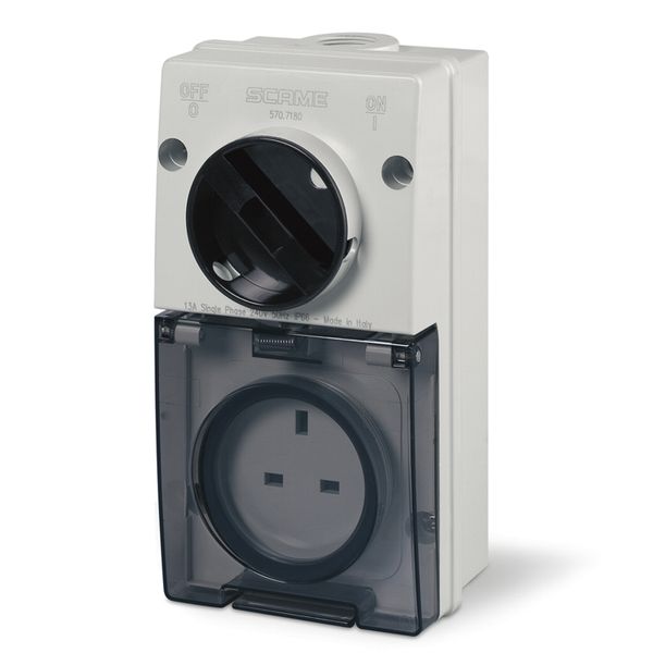 BS1363 STANDARD SWITCH AND SOCKET UNIT image 1