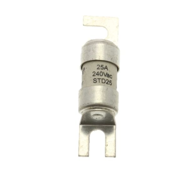 Fuse-link, LV, 25 A, AC 240 V, BS88, 12 x 47 mm, gL/gG, BS image 1