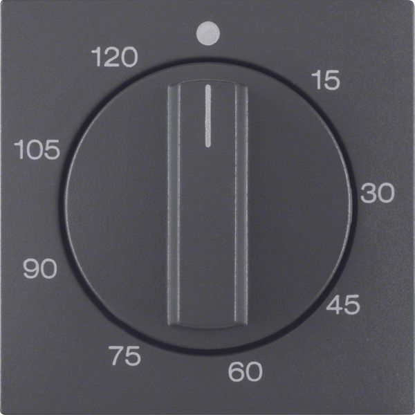 Centre plate for mechanical timer, B.3/B.7, ant., matt image 1