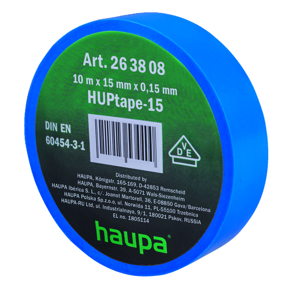 Electrical insulation tape 19 mm x 20 m blue image 2