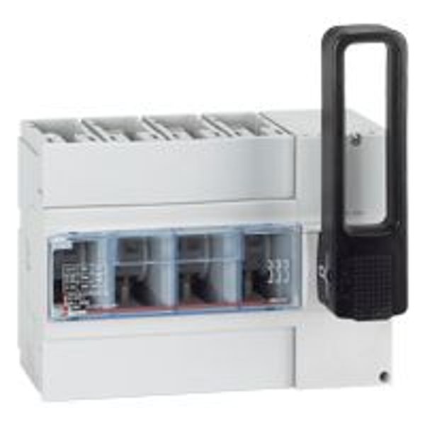 Isolating switch - DPX-IS 250 with release - 3P - 160 A - front handle image 1