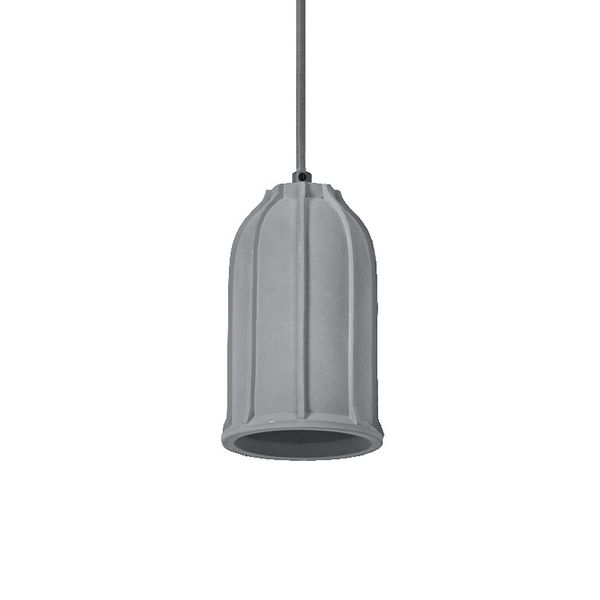 DECOR CONCRETE SIM PENDANT E27 DG LEDV image 1