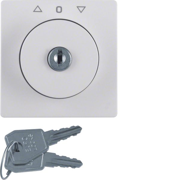 Centre plate lock + push lock func blind switch, key rem, S.1/B.3/B.7, image 1