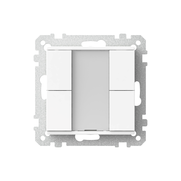 Exxact KNX push-button 2-gang white image 4