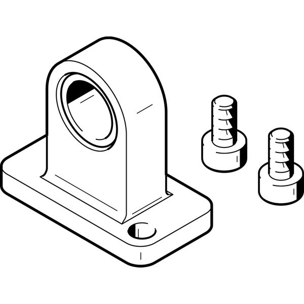 SZF-12 Clevis flange image 1