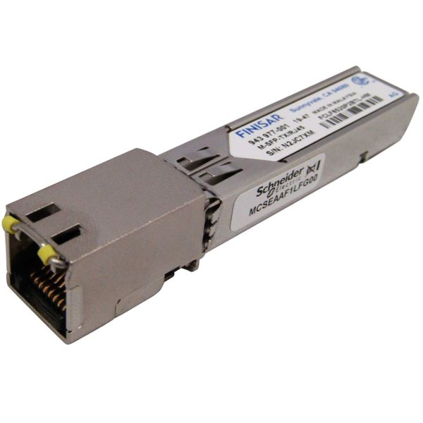 Fiber optic adaptor for Ethernet Switch - 10/100/1000BASE- TX/RJ45 image 1