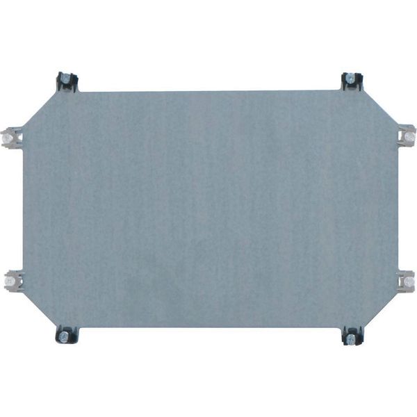 Mounting plate, steel, galvanized, D=3mm, for CI43 enclosure image 3