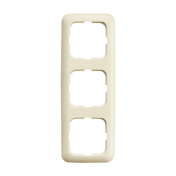 2513-212-507 Cover Frame 3gang(s) white - Busch-Duro 2000 image 1