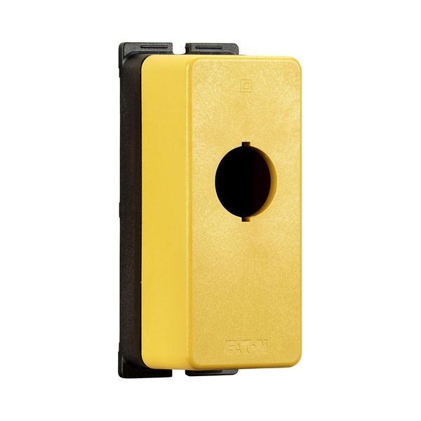 Surface mounting enclosure, flat, 1 mounting location, M22, yellow image 18