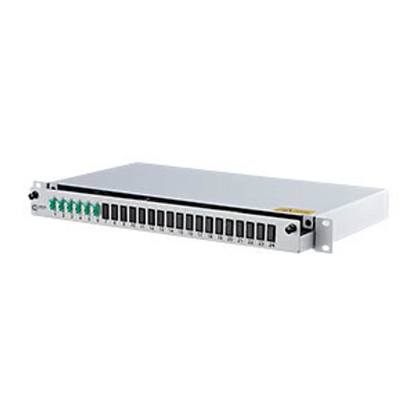 OpDAT slide patch panel splice 6xLC-Duplex OM3 image 3