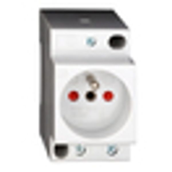 Socket outlet type E for F, CH, Cz image 3