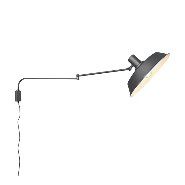 Bolder wall lamp E27 matt black image 1