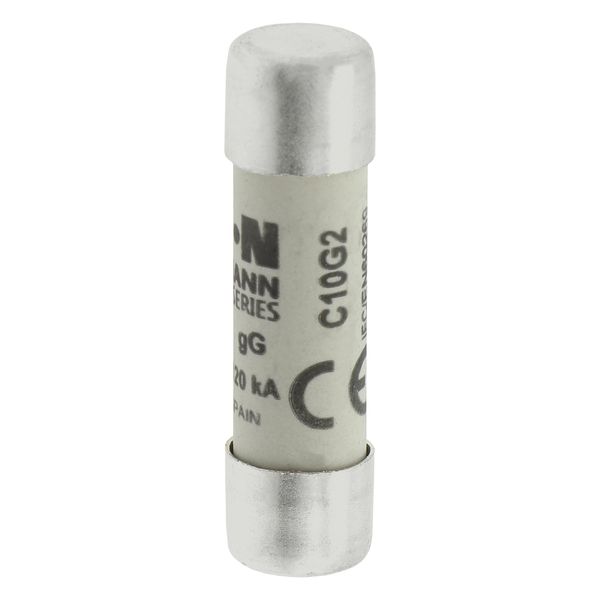 Fuse-link, LV, 2 A, AC 500 V, 10 x 38 mm, gL/gG, IEC image 9