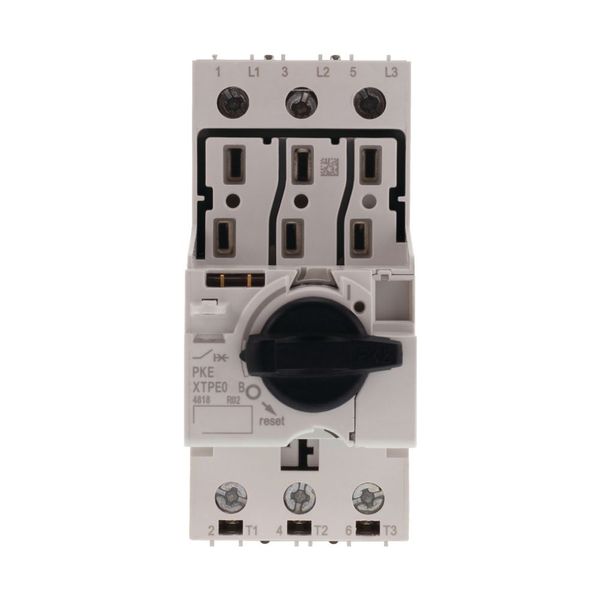 Circuit-breaker, Basic device with standard knob, 12 A, Without overload releases, Screw terminals image 6