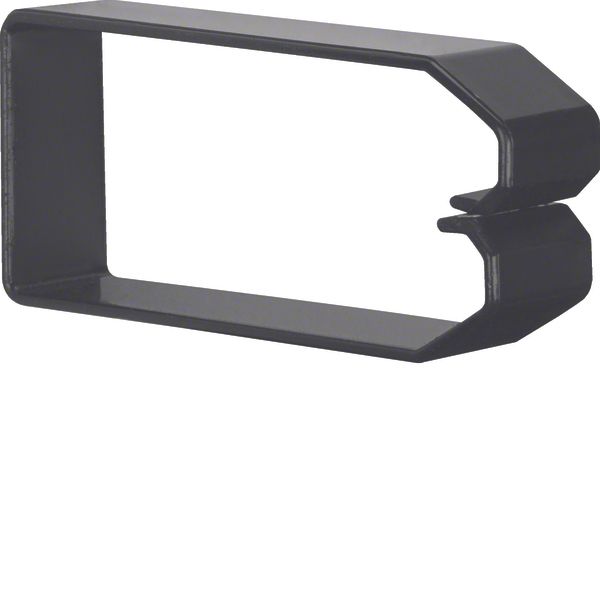 Cable retaining clipmade of PVC for DNG 100x50mm black image 1