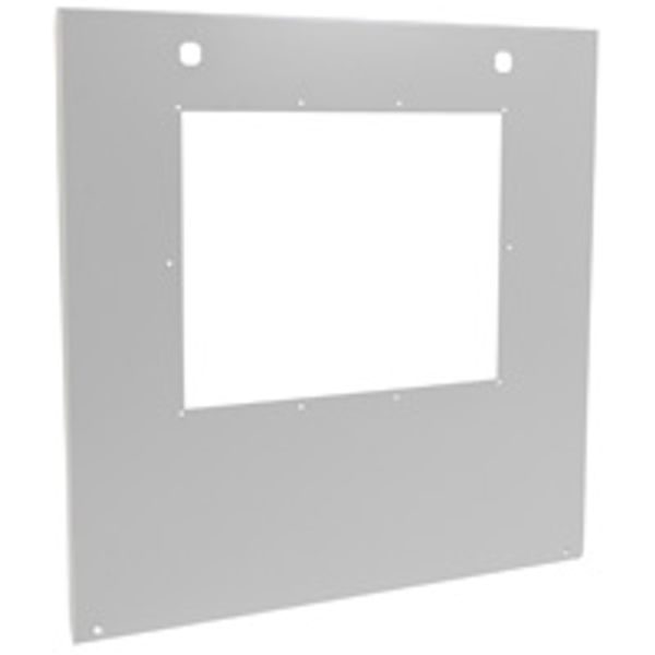 Metal faceplate XL³ 4000 - 1 DMX³ 2500 4P/1  DMX³ 4000 4P/ 1 DMX³-I4000-W=600 image 1