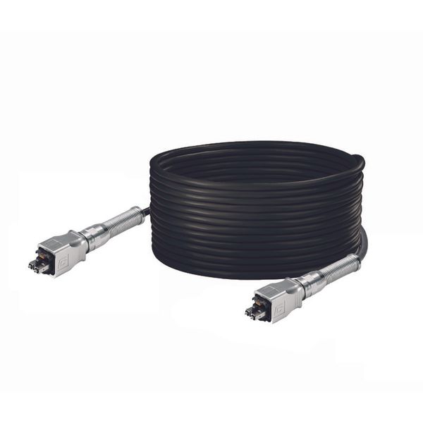 (Assembled) Fibre-optic data cable, Break-out dragline, SC IP 67 PushP image 1