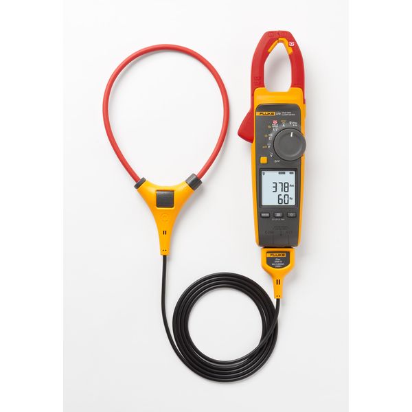 FLUKE-378/E Fluke 378 True-rms Non-Contact Voltage AC/DC Clamp Meter with iFlex image 3