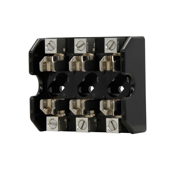 Eaton Bussmann series Class T modular fuse block, 600 Vac, 600 Vdc, 0-30A, Box lug, Three-pole image 4