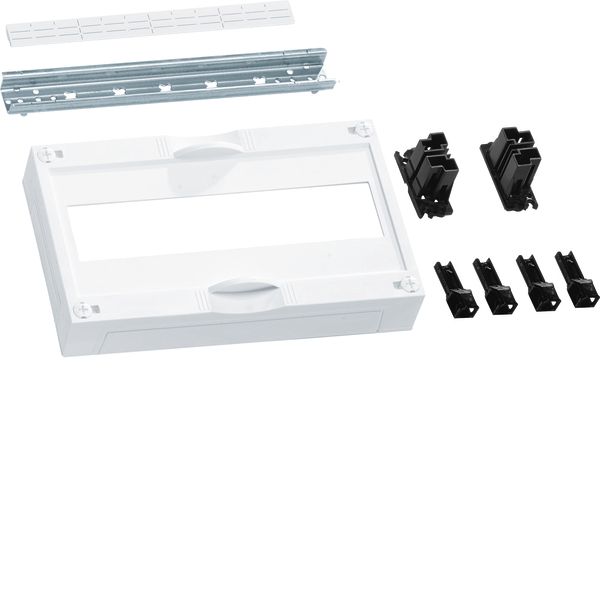 Assembly unit,universN,150x250mm,for modular devices,horizontal,1x12mo image 1